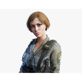 Army Girl 3D model